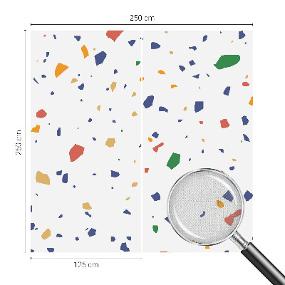 Samolepilna fototapeta Mavrični koščki
