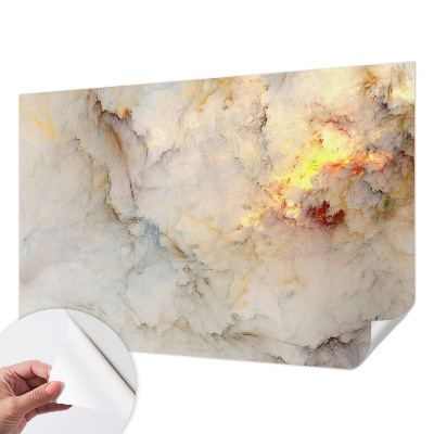 Samolepilna fototapeta za dnevno sobo Barvita pokrajina