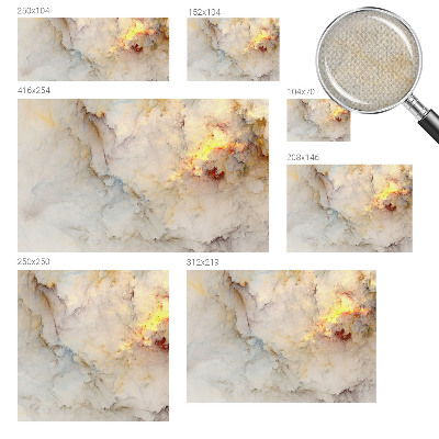 Samolepilna fototapeta za dnevno sobo Barvita pokrajina
