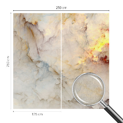 Samolepilna fototapeta za dnevno sobo Barvita pokrajina