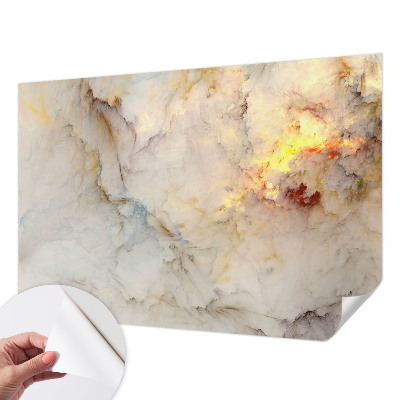 Samolepilna fototapeta za dnevno sobo Barvita pokrajina