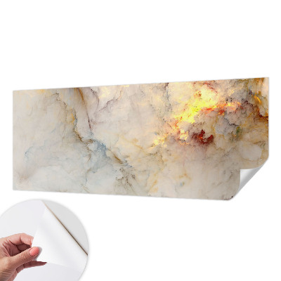 Samolepilna fototapeta za dnevno sobo Barvita pokrajina