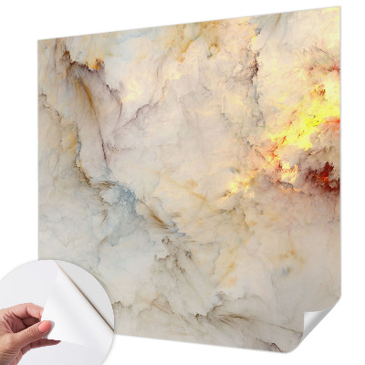 Samolepilna fototapeta za dnevno sobo Barvita pokrajina