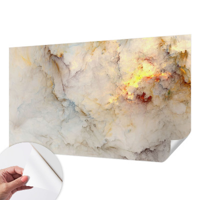 Samolepilna fototapeta za dnevno sobo Barvita pokrajina