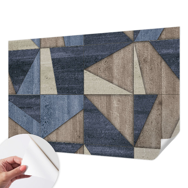 Otroška fototapeta z geometrijskimi vzorci