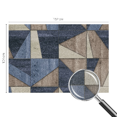 Otroška fototapeta z geometrijskimi vzorci