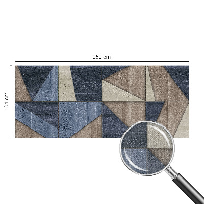 Otroška fototapeta z geometrijskimi vzorci