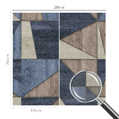 Otroška fototapeta z geometrijskimi vzorci