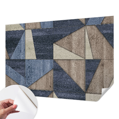 Otroška fototapeta z geometrijskimi vzorci