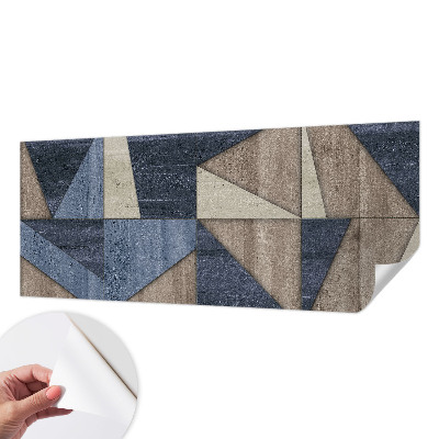 Otroška fototapeta z geometrijskimi vzorci