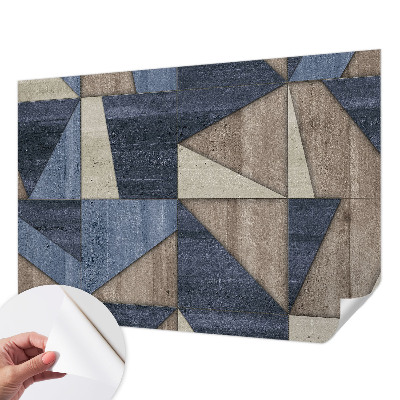 Otroška fototapeta z geometrijskimi vzorci