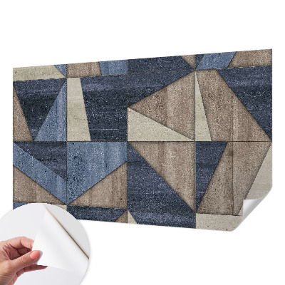 Otroška fototapeta z geometrijskimi vzorci