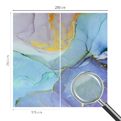 Fototapeta za otroško sobo Akvarelne oblike