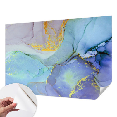 Fototapeta za otroško sobo Akvarelne oblike