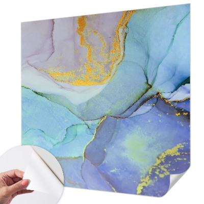 Fototapeta za otroško sobo Akvarelne oblike