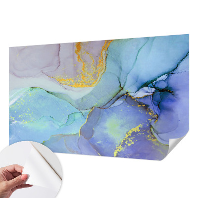 Fototapeta za otroško sobo Akvarelne oblike