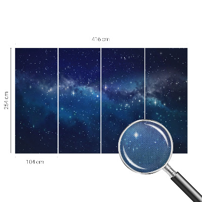 Samolepilna fototapeta za spalnico Zvezdna noč