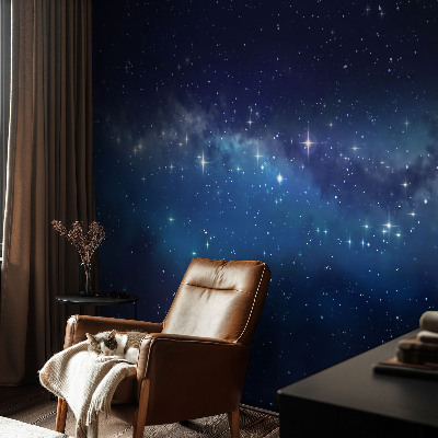 Samolepilna fototapeta za spalnico Zvezdna noč