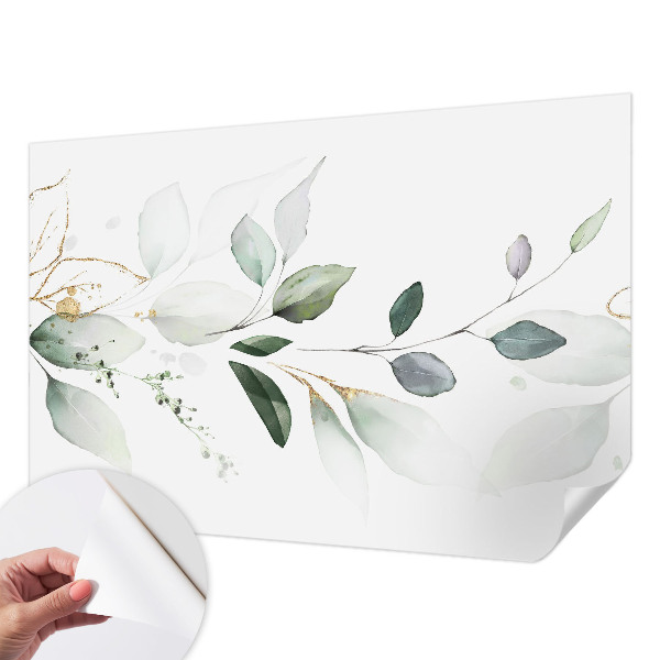 Fototapeta za otroško sobo Zeleni listi