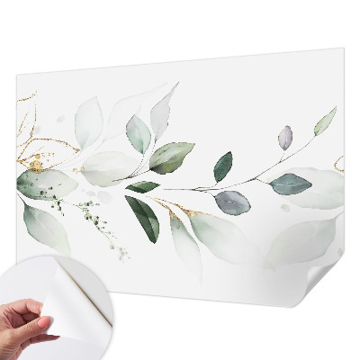 Fototapeta za otroško sobo Zeleni listi