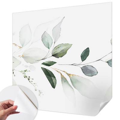 Fototapeta za otroško sobo Zeleni listi