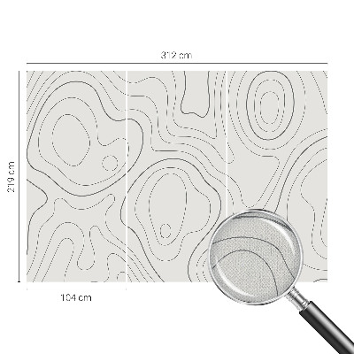 3D fototapeta s motivom tekočin