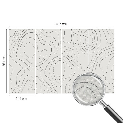 3D fototapeta s motivom tekočin