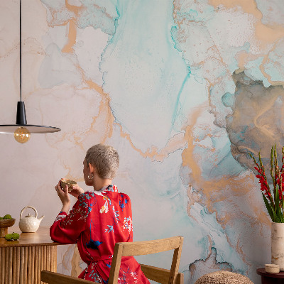 Samolepilna fototapeta Akvarelni valovi