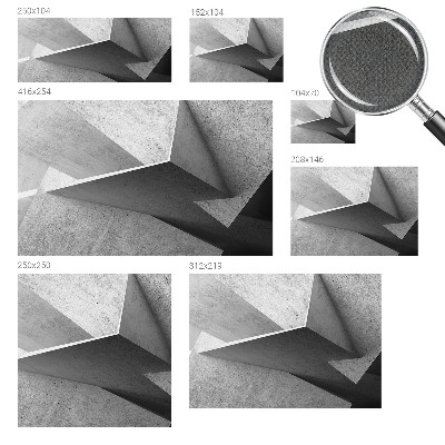 Otroška fototapeta z motivom geometrijskih struktur