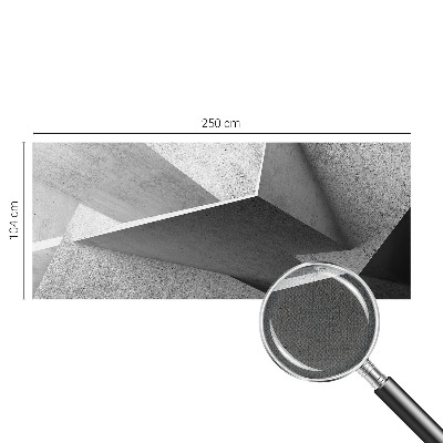 Otroška fototapeta z motivom geometrijskih struktur