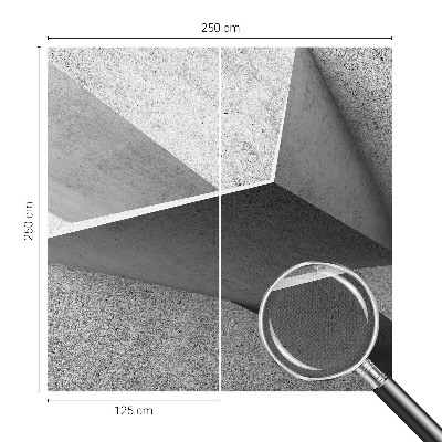 Otroška fototapeta z motivom geometrijskih struktur