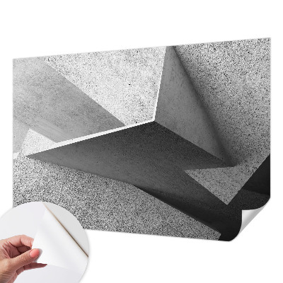 Otroška fototapeta z motivom geometrijskih struktur