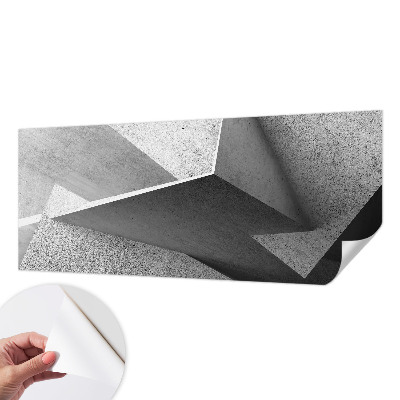 Otroška fototapeta z motivom geometrijskih struktur