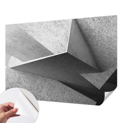 Otroška fototapeta z motivom geometrijskih struktur