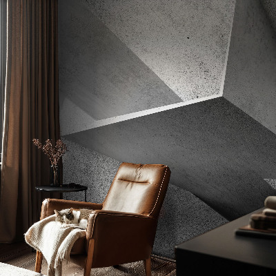 Otroška fototapeta z motivom geometrijskih struktur