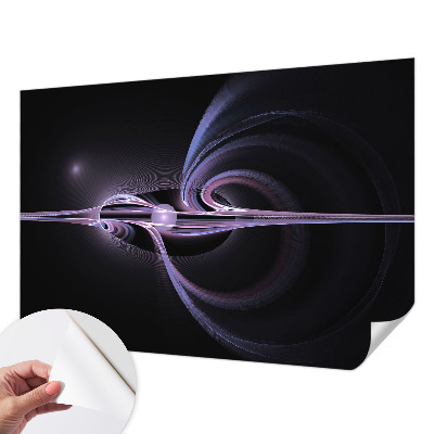 Fototapeta za otroško sobo s kozmičnim abstraktnim motivom