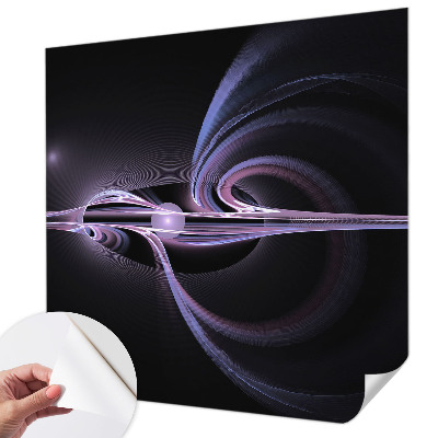 Fototapeta za otroško sobo s kozmičnim abstraktnim motivom
