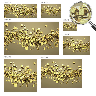 Samolepilna fototapeta Ustvarjalne kocke