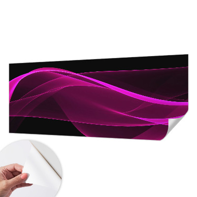 Samolepilna fototapeta Rožnati trakovi