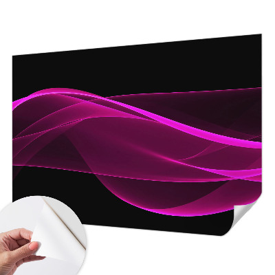 Samolepilna fototapeta Rožnati trakovi