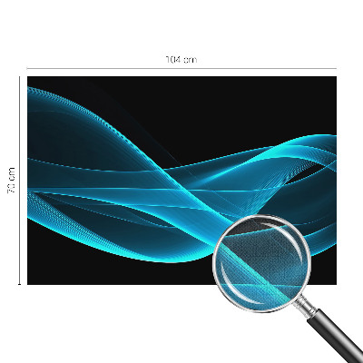 Samolepilna fototapeta za spalnico Privlačni valovi