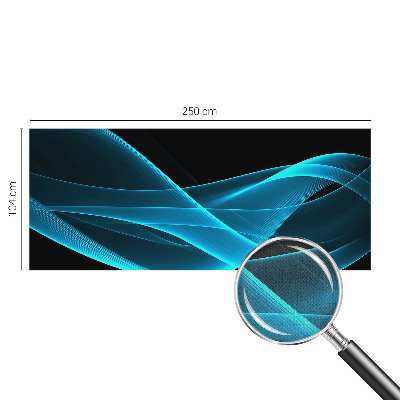 Samolepilna fototapeta za spalnico Privlačni valovi