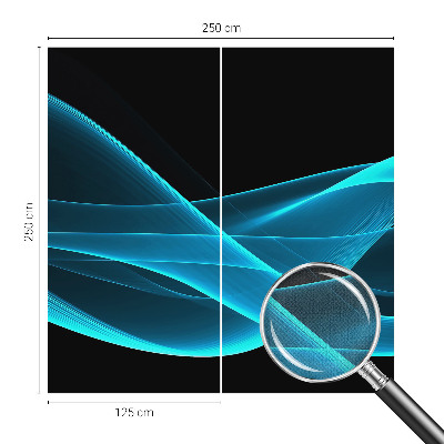 Samolepilna fototapeta za spalnico Privlačni valovi