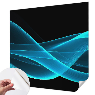 Samolepilna fototapeta za spalnico Privlačni valovi