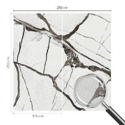 3D fototapeta z vzorcem marmornatih razpok