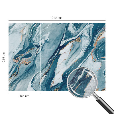 Samolepilna fototapeta z motivom mineralne elegancije