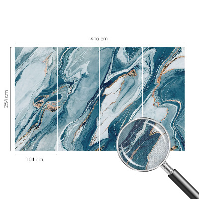 Samolepilna fototapeta z motivom mineralne elegancije