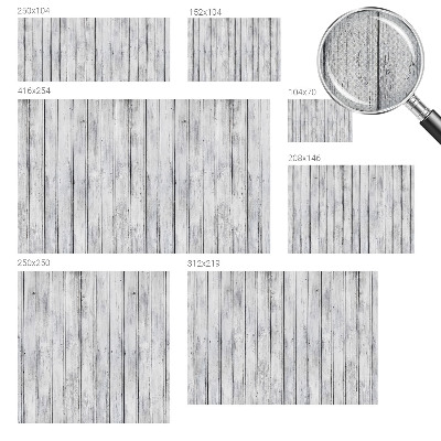 Samolepilna fototapeta za spalnico z vzorcem lesenih desk