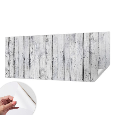 Samolepilna fototapeta za spalnico z vzorcem lesenih desk