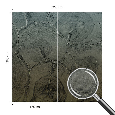 Otroška fototapeta Leseni obroči